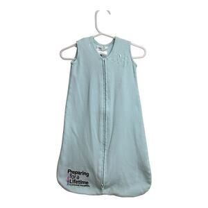 HALO SleepSack Wearable Blanket Baby Blue Moon Stars Cotton 0-3M Unisex, Safe